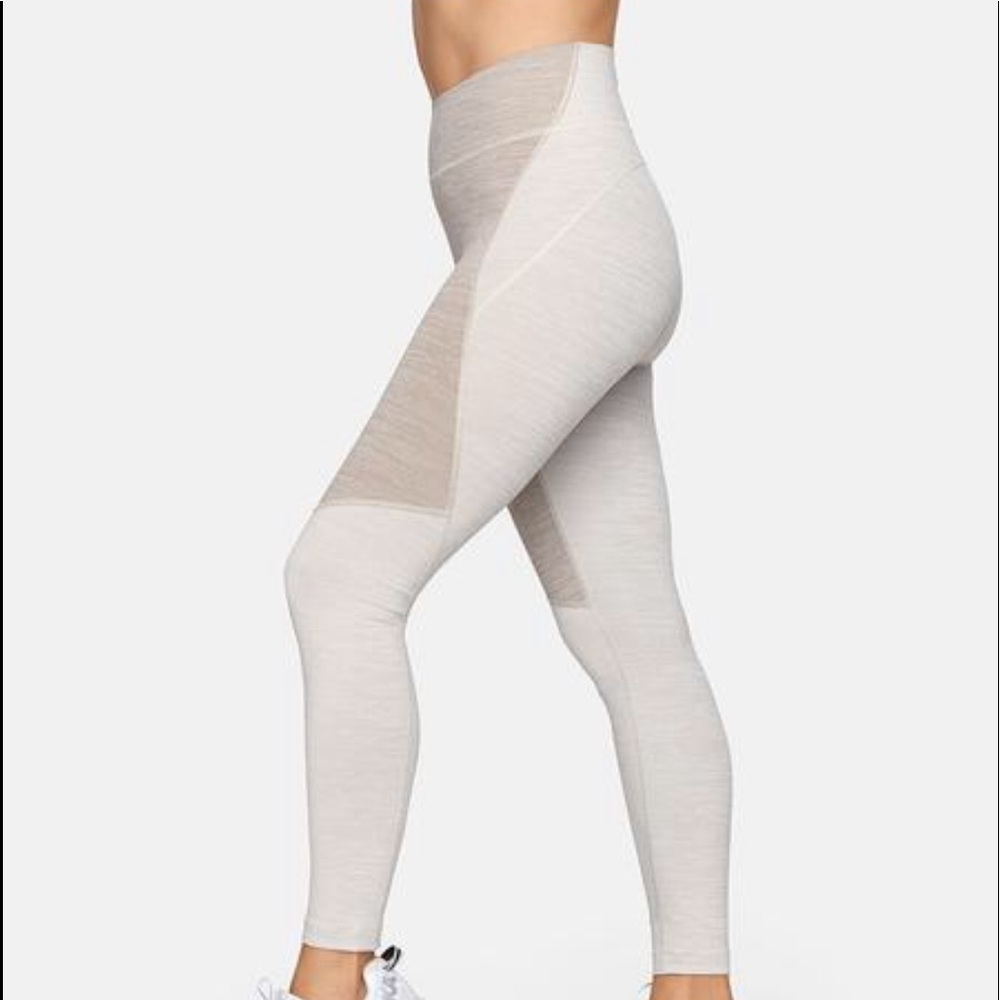 NWOT TechSweat 7/8 Two-Tone Leggings
